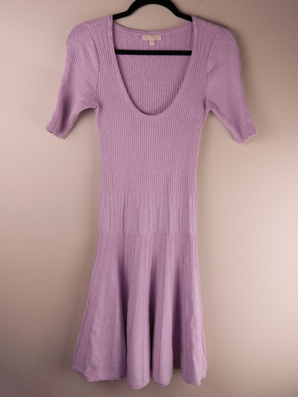 Guess Lavender A-line Mini Dress